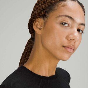 Lululemon Keep the Heat Thermal Long Sleeve Shirt Black Sz 4